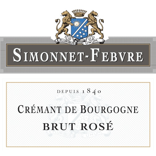 Maison Simonnet-Febvre, Crémant de Bourgogne Brut Rosé